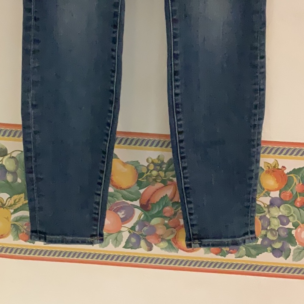 Gap 1969 Gap for Good Curvy True Skinny Jeans, Size 25/2R, Blue Denim - Picture 4 of 11